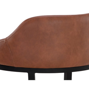 Astra Barstool - Cinnamon Brown