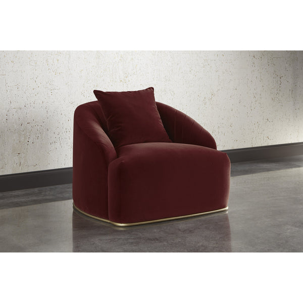 Astrid Armchair - Merlot