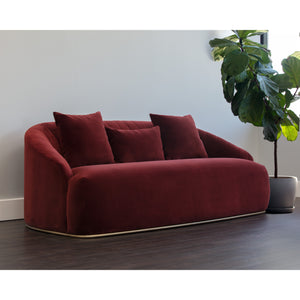 Astrid Sofa - Merlot