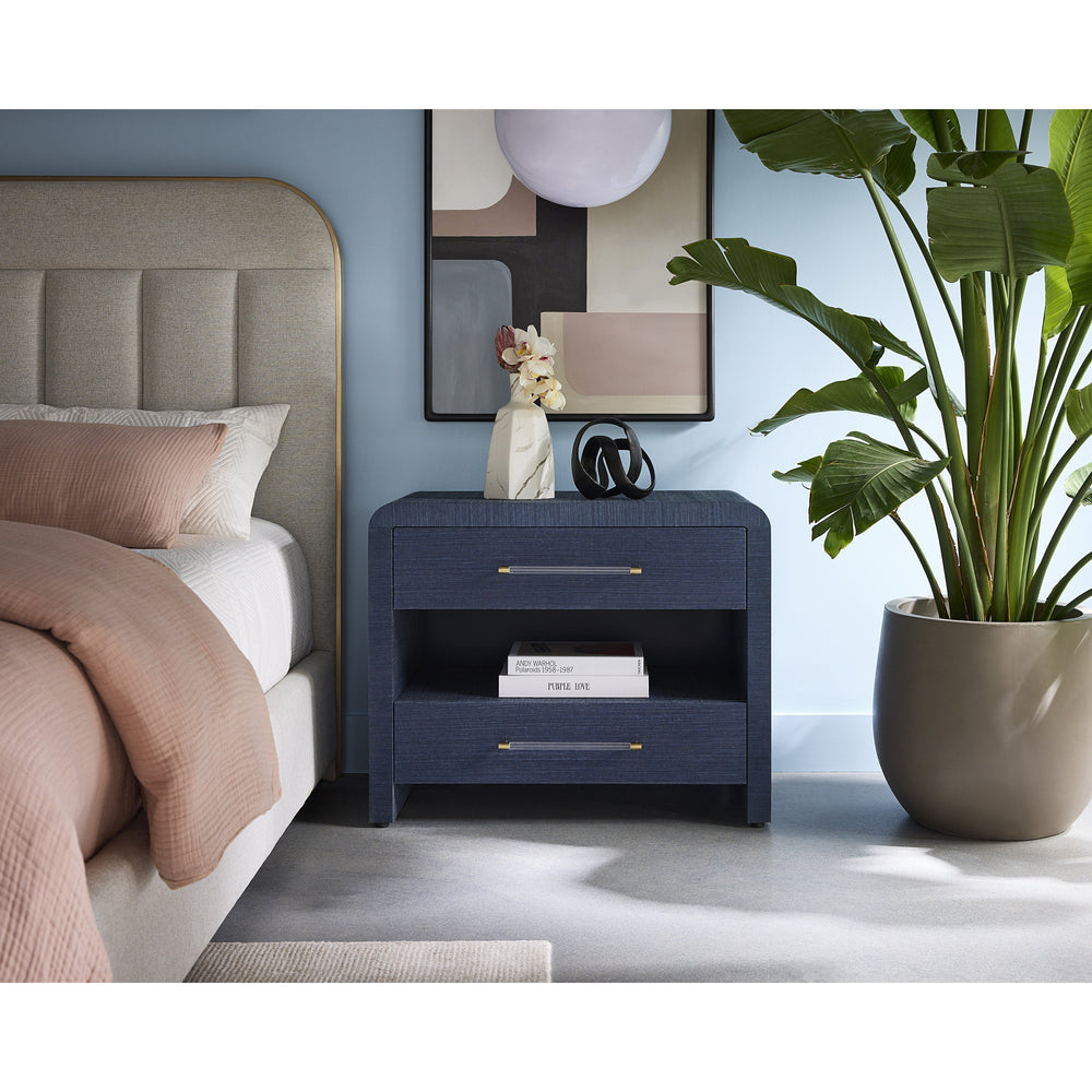 Atherton Nightstand - Indigo