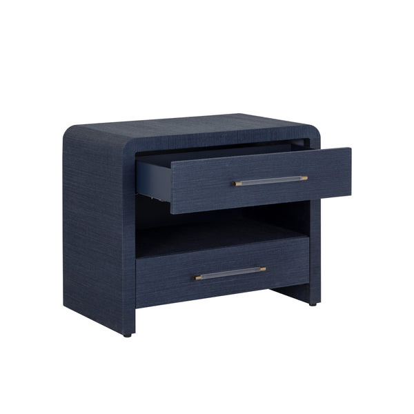 Atherton Nightstand - Indigo