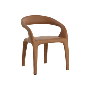 Atika Dining Armchair - Milliken Cognac