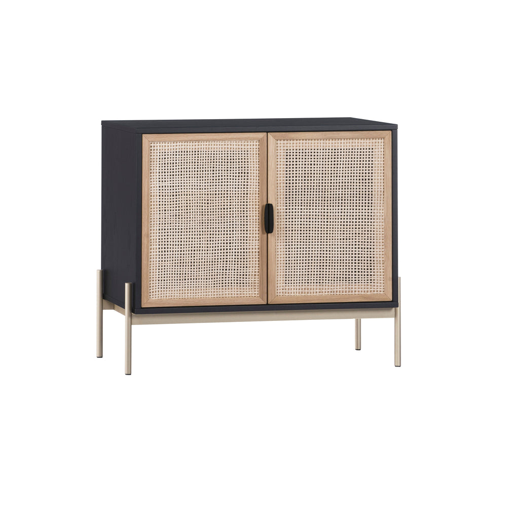 Avida Sideboard Small - Gold - Black/Natural