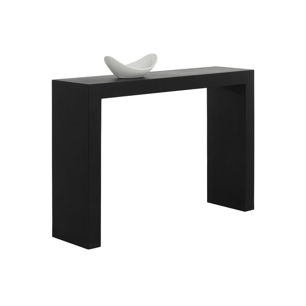 Axle Console Table - Black