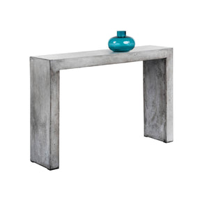 Axle Console Table - Grey