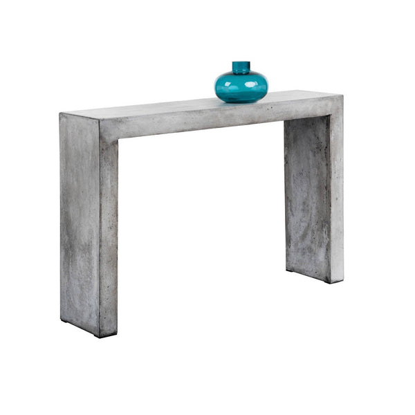 Axle Console Table - Grey