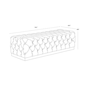 Babette Bench - Abbington Black