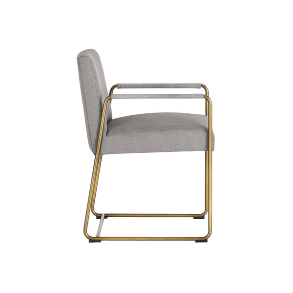 Balford Dining Armchair - Arena Cement