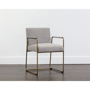 Balford Dining Armchair - Arena Cement