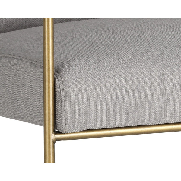 Balford Dining Armchair - Arena Cement