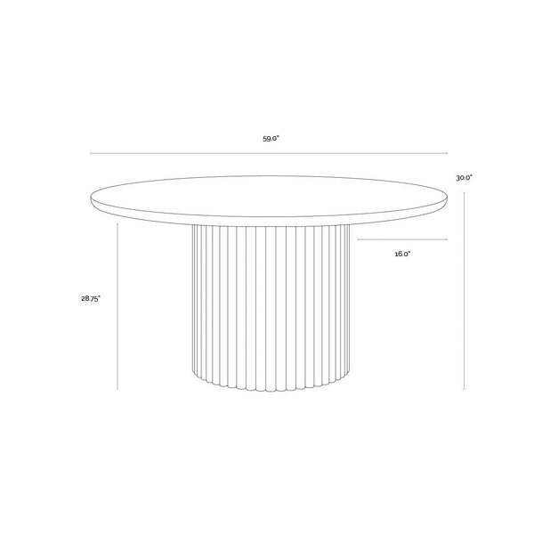 Banyan Dining Table - 59"