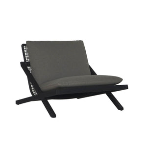 Bari Lounge Chair - Charcoal - Gracebay Grey