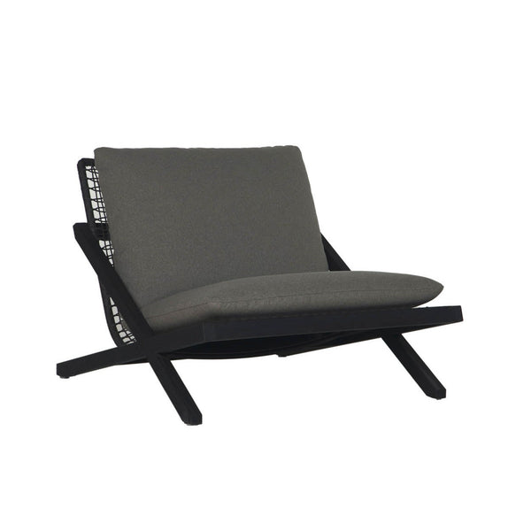 Bari Lounge Chair - Charcoal - Gracebay Grey