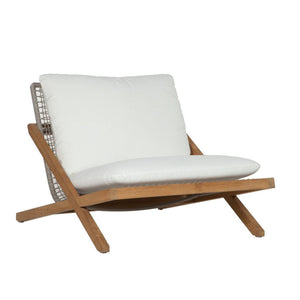Bari Lounge Chair - Natural - Stinson White