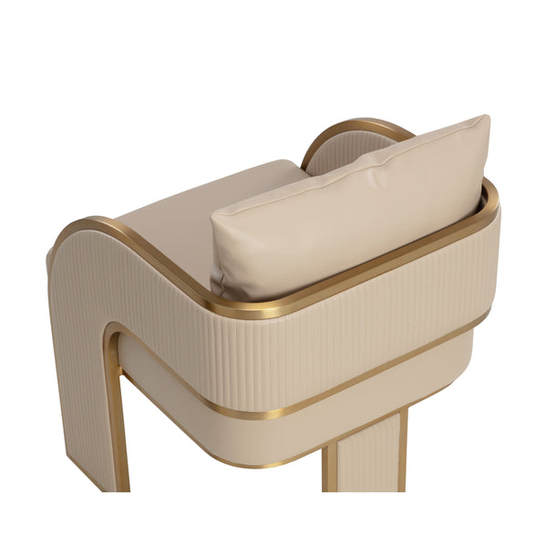 Baz Dining Armchair - Napa Beige