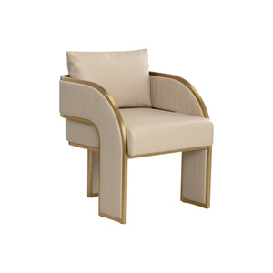 Baz Dining Armchair - Napa Beige