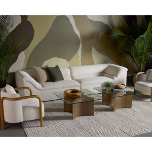 Beatrice Lounge Chair - Dove Cream