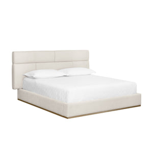Beckham Bed King - Chacha Cream