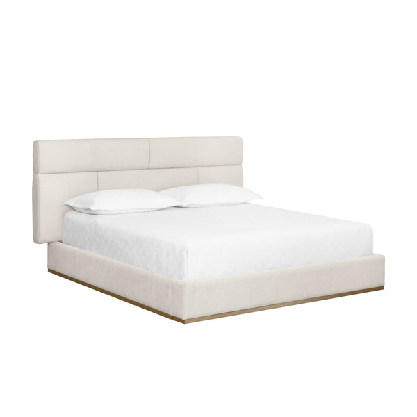 Beckham Bed King - Chacha Cream