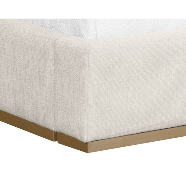 Beckham Bed King - Chacha Cream