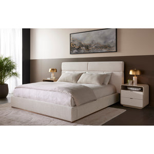 Beckham Bed King - Chacha Cream