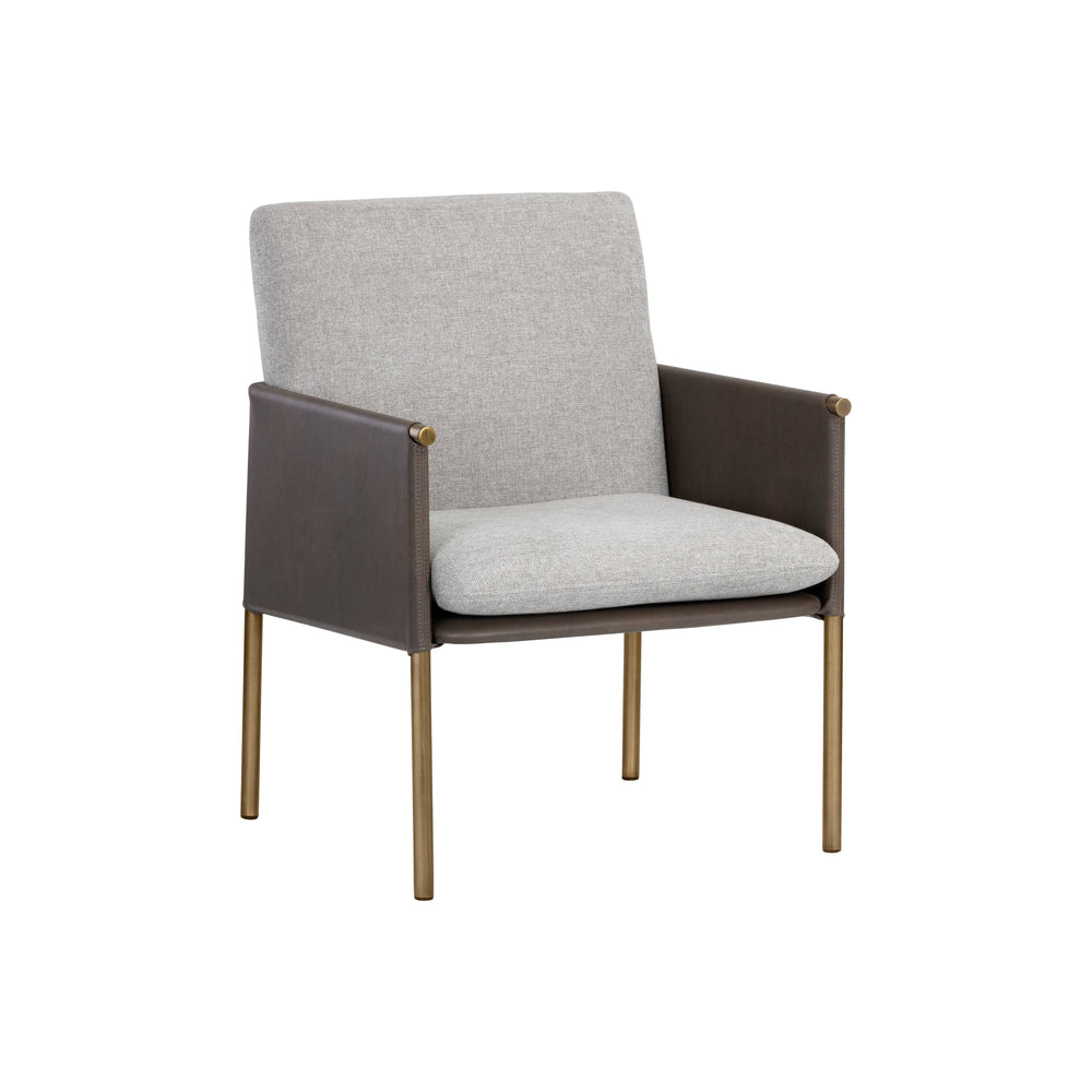 Bellevue Lounge Chair - Belfast Heather Grey / Bravo Ash