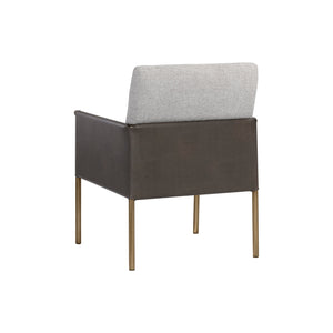 Bellevue Lounge Chair - Belfast Heather Grey / Bravo Ash