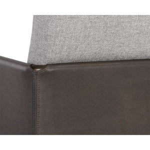 Bellevue Lounge Chair - Belfast Heather Grey / Bravo Ash