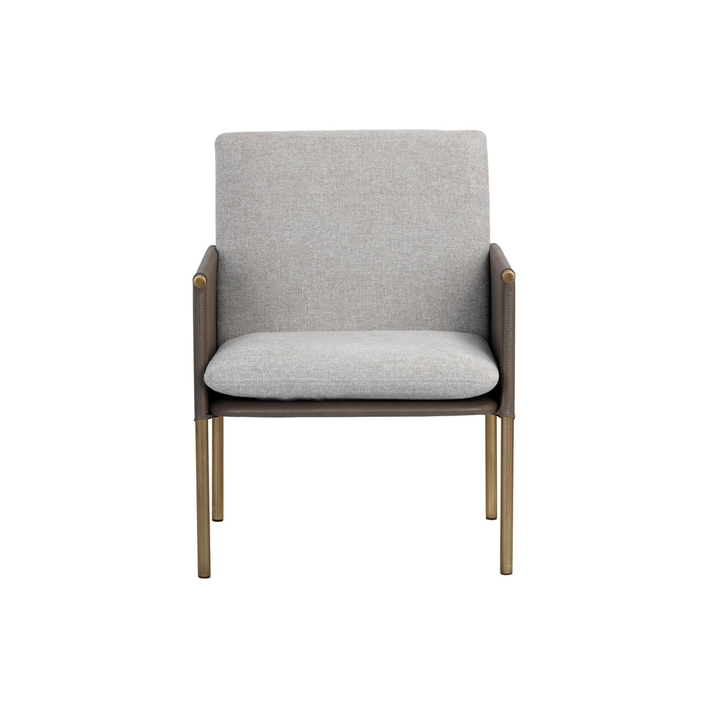 Bellevue Lounge Chair - Belfast Heather Grey / Bravo Ash