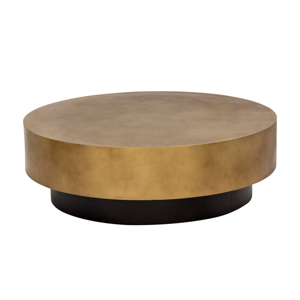 Bernaby Coffee Table - Antique Brass