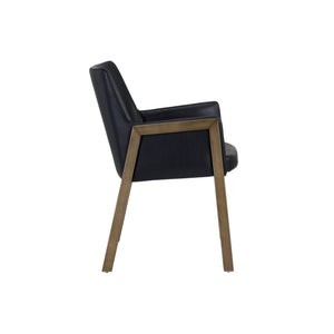 Bernadette Dining Armchair - Bravo Black