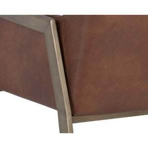 Bernadette Dining Armchair - Bravo Cognac