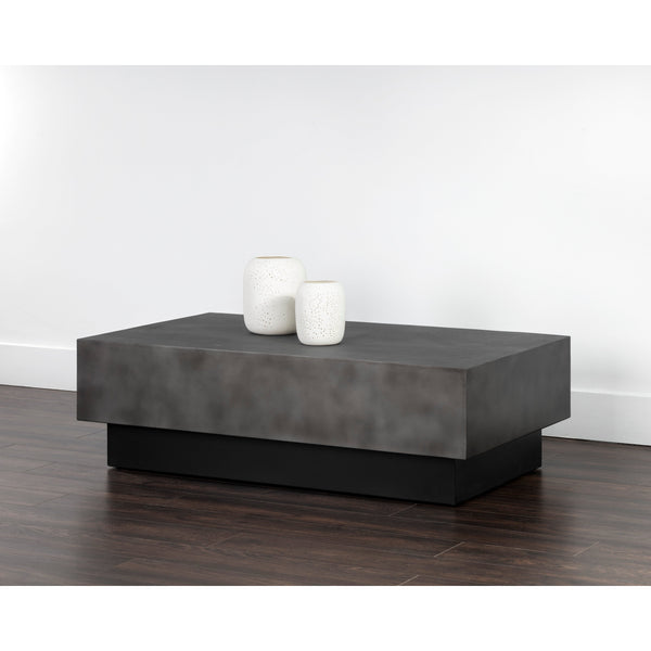 Blakely Coffee Table - Gunmetal