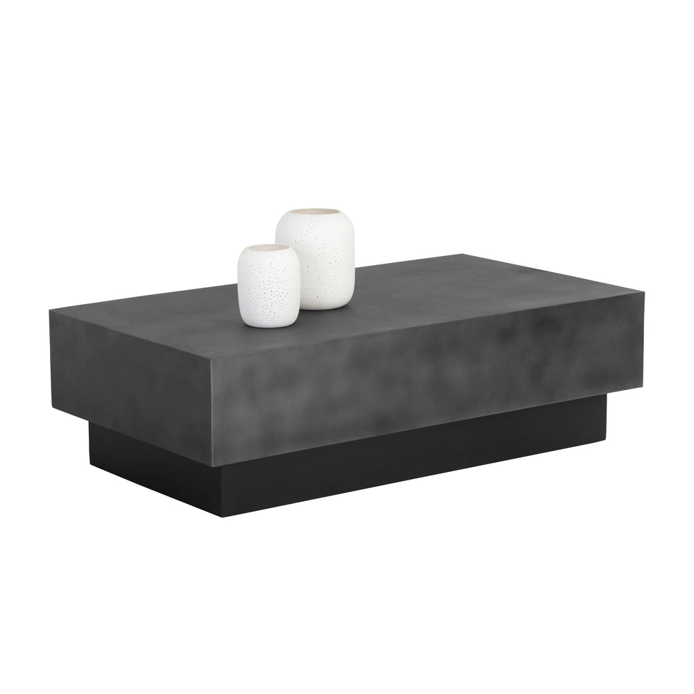 Blakely Coffee Table - Gunmetal