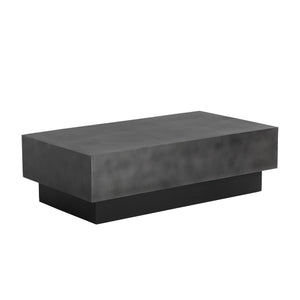 Blakely Coffee Table - Gunmetal