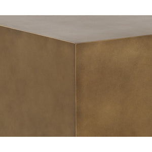 Blakely Side Table - Antique Brass