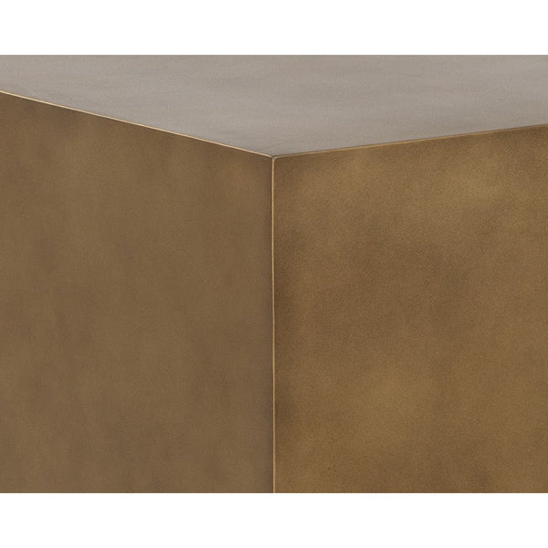 Blakely Side Table - Antique Brass