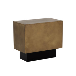 Blakely Side Table - Antique Brass