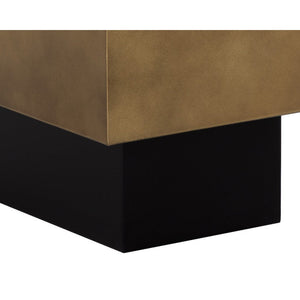 Blakely Side Table - Antique Brass