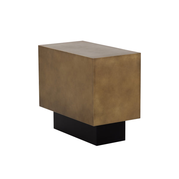 Blakely Side Table - Antique Brass
