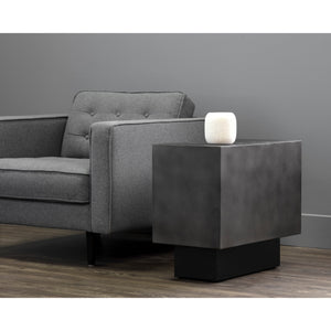 Blakely Side Table - Gunmetal