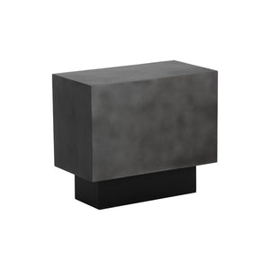 Blakely Side Table - Gunmetal