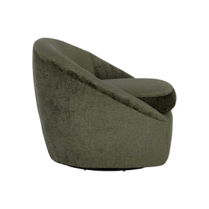 Bliss Swivel Lounge Chair - Bergen Olive