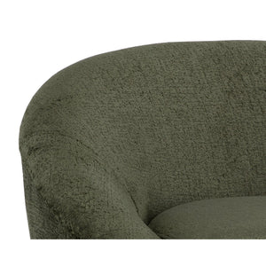 Bliss Swivel Lounge Chair - Bergen Olive