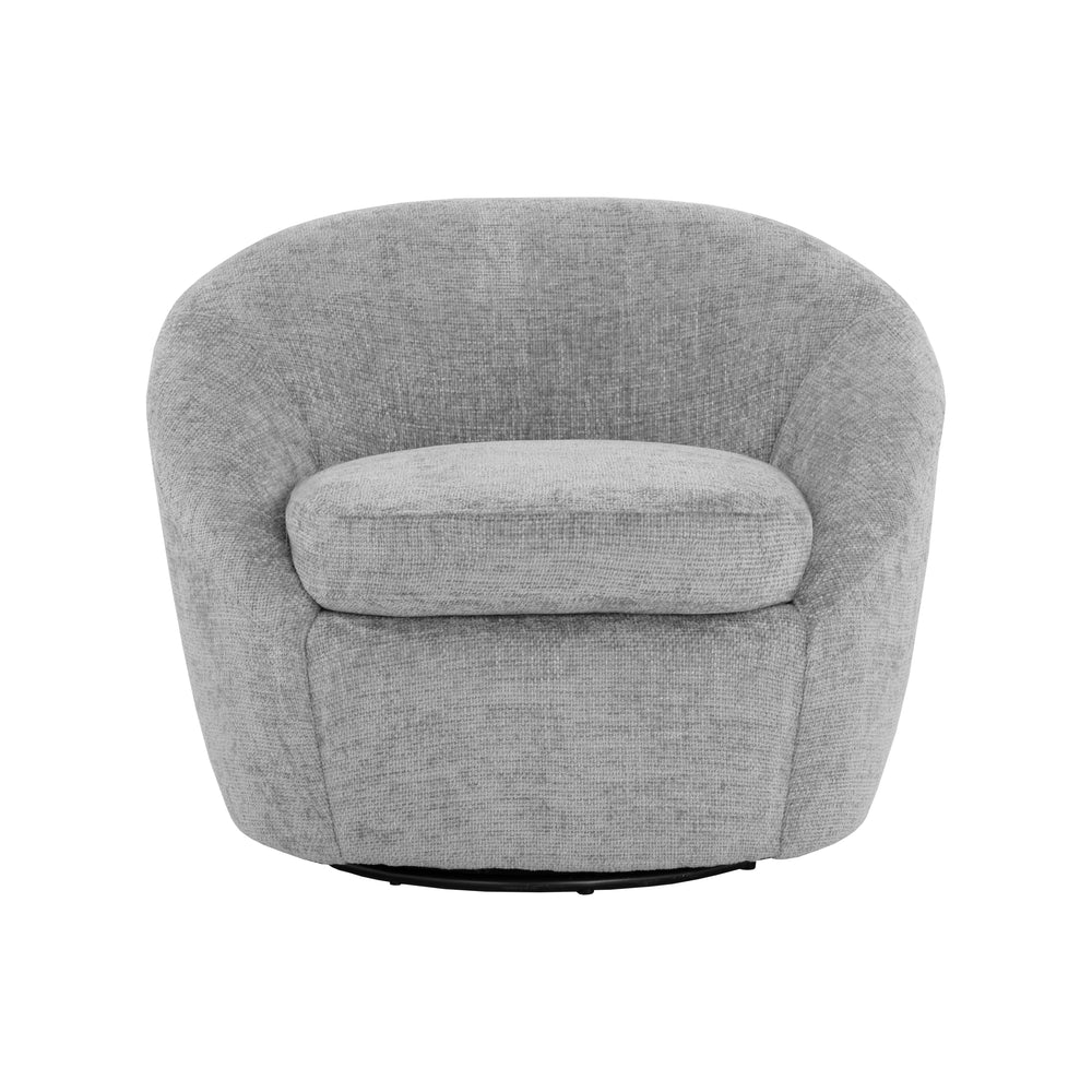 Bliss Swivel Lounge Chair - Husky Grey
