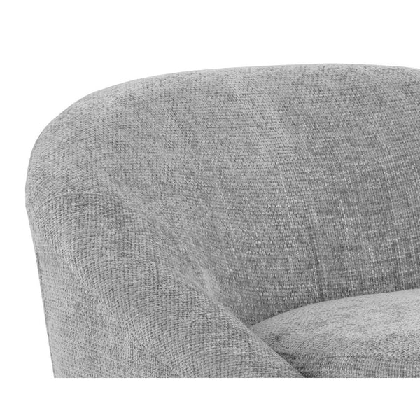 Bliss Swivel Lounge Chair - Husky Grey