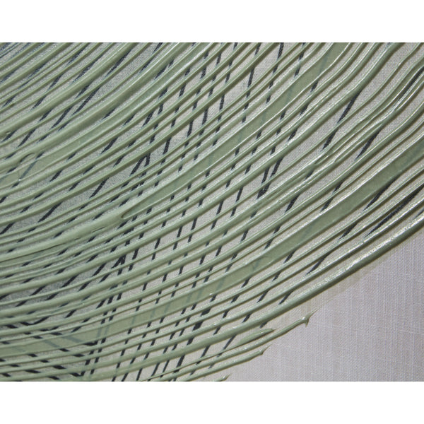 Bloom And Flow (Set Of 2) - 30" X 60" - Natural Floater Frame