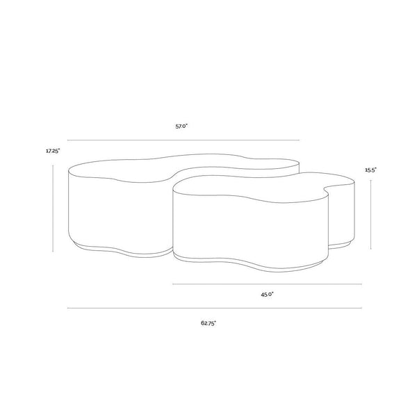 Boise Nesting Coffee Tables (Set Of 2)