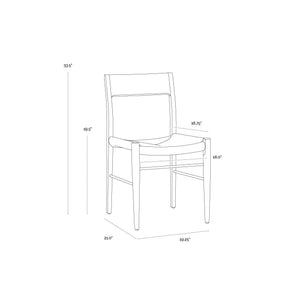 Bondi Dining Chair - Black
