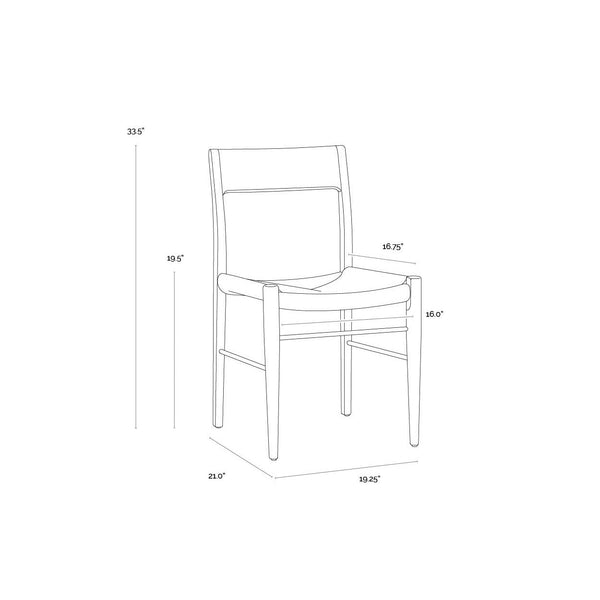 Bondi Dining Chair - Black